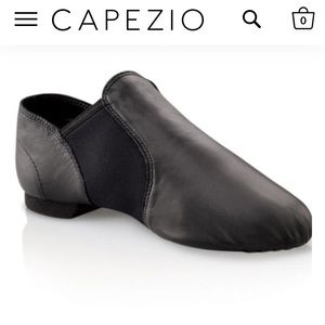 Capezio Jazz Shoe E Series Children’s Size 7 Black